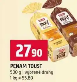 Terno PENAM TOUST 500 g vybrané druhy nabídka