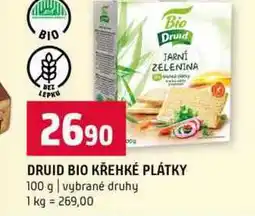 Terno DRUID BIO KŘEHKÉ PLÁTKY 100 g vybrané druhy nabídka