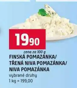 Terno FINSKÁ POMAZÁNKA TŘENÁ NIVA POMAZÁNKA NIVA POMAZÁNKA vybrané druhy nabídka