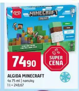 Terno ALGIDA MINECRAFT 4x 75 ml nanuky nabídka