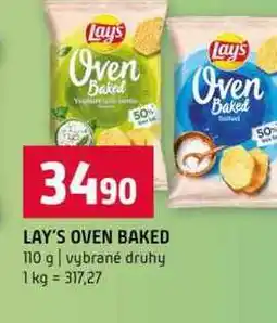 Terno Lay's Oven Baked 110 g vybrané druhy nabídka