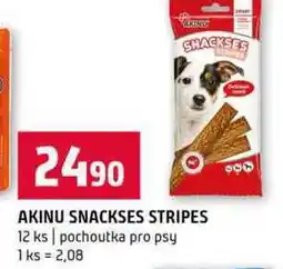 Terno AKINU SNACKSES STRIPES 12 ks pochoutka pro psy nabídka