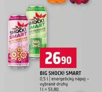 Terno BIG SHOCK! SMART 0,5l energetický nápoj vybrané druhy nabídka