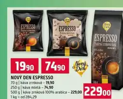 Terno NOVÝ DEN ESPRESSO 500 g káva zrnková 100% arabica nabídka