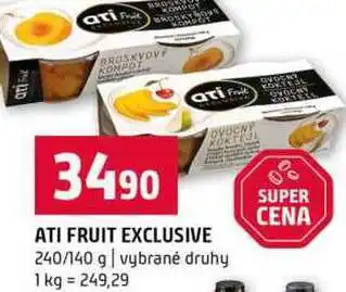 Terno ATI FRUIT EXCLUSIVE 240/140 g vybrané druhy nabídka