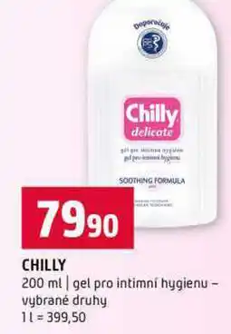 Terno CHILLY 200 ml gel pro intimní hygienu vybrané druhy nabídka