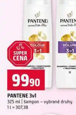 Terno PANTENE 3v1 325 ml šampon vybrané druhy nabídka