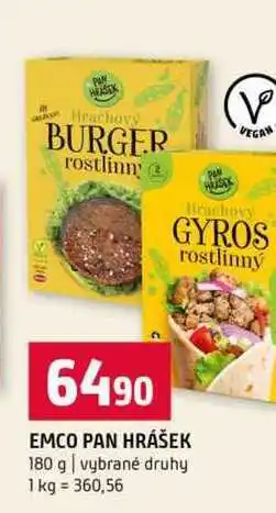 Terno EMCO PAN HRÁŠEK 180 g vybrané druhy nabídka