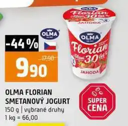 Terno OLMA SMETANOVÝ JOGURT SUPER 150 g vybrané druhy nabídka