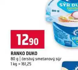 Terno RANKO DUKO 80 g čerstvý smetanový sýr nabídka