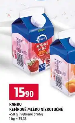 Terno RANKO KEFÍROVÉ MLÉKO NÍZKOTUČNÉ 450 g vybrané druhy nabídka