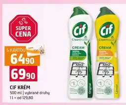 Terno CIF KRÉM 500 ml vybrané druhy nabídka
