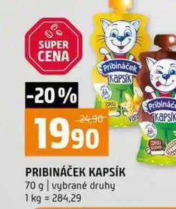Terno PRIBINÁČEK KAPSÍK 70 g vybrané druhy nabídka