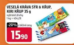 Terno VESELÁ KRÁVA SÝR & KŘUP, KIRI KŘUP 35 g vybrané druhy nabídka