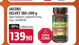 Terno JACOBS VELVET 180-200 g káva instantní, vybrané druhy nabídka