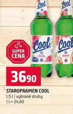 Terno STAROPRAMEN COOL 1,5l vybrané druhy nabídka