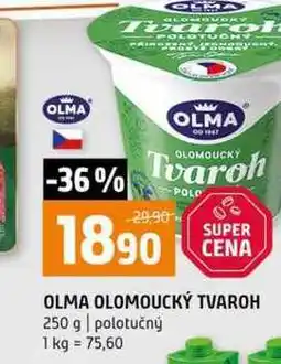 Terno OLMA OLOMOUCKÝ TVAROH 250 g polotučný nabídka