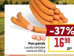 Billa Pan párek nabídka