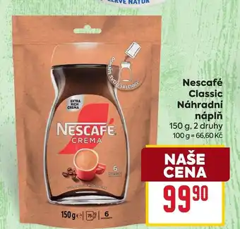 Nescafé Classic Náhradní náplň