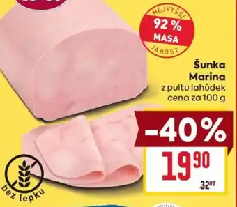 Billa Šunka Marina nabídka