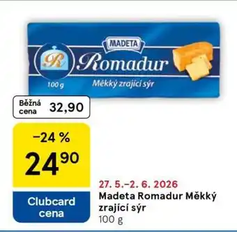 Madeta Romadur Měkký zrající sýr