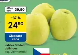Tesco Jablka Golden Delicious nabídka