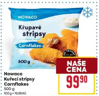 Billa Nowaco Kuřecí stripsy Cornflakes nabídka