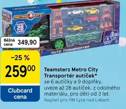Tesco Teamsterz Metro City Transportér autíček nabídka