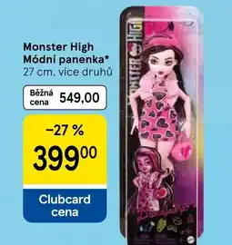 Tesco Monster High Módní panenka nabídka