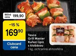 Tesco Tesco Grill Master Kuřecí špíz nabídka