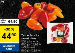 Tesco Tesco Paprika sweet bites nabídka