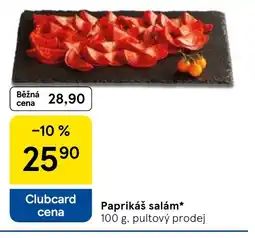 Tesco Paprikáš salám nabídka
