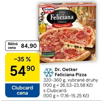 Tesco Dr. Oetker Feliciana Pizza nabídka