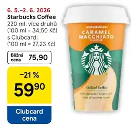 Tesco Starbucks Coffee nabídka