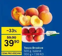 Tesco Tesco Broskve, 500 g, balené nabídka