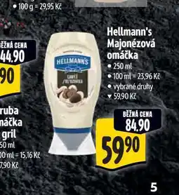 Albert Hellmann's Majonézová omáčka nabídka