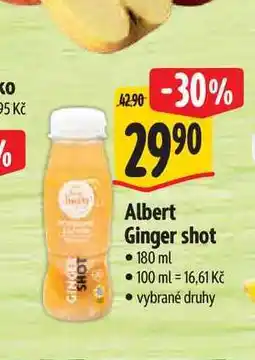 Albert Albert Ginger shot nabídka
