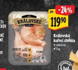 Albert Královská kuřecí stehna chlazená nabídka
