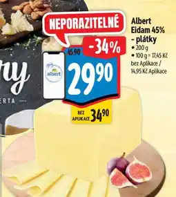 Albert Albert Eidam 45% - plátky nabídka