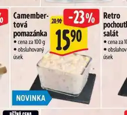 Albert Camembertová pomazánka nabídka