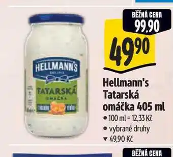 Albert Hellmann's Tatarská omáčka nabídka