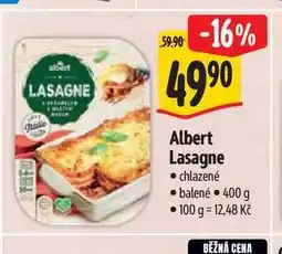 Albert Albert Lasagne nabídka