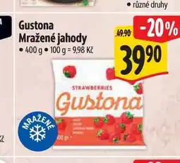 Albert Gustona Mražené jahody nabídka