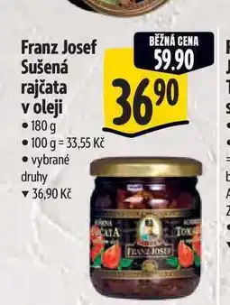 Albert Franz Josef Sušená rajčata v oleji nabídka