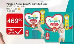 Tesco Pampers Active Baby Plenkové kalhotky, 32-35 ks nabídka
