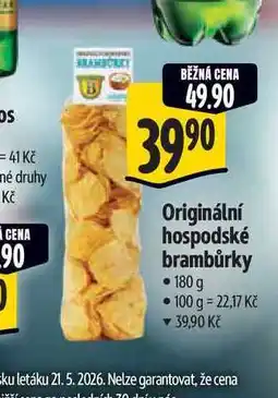 Albert Originální hospodské brambůrky nabídka