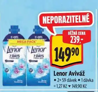 Albert Lenor Aviváž 2×59 dávek nabídka