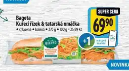 Albert Bageta Kuřecí řízek & tatarská omáčka nabídka