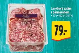 Albert Lanýžový salám s parmezánem nabídka