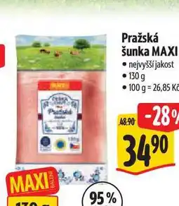 Albert Pražská šunka MAXI nabídka
